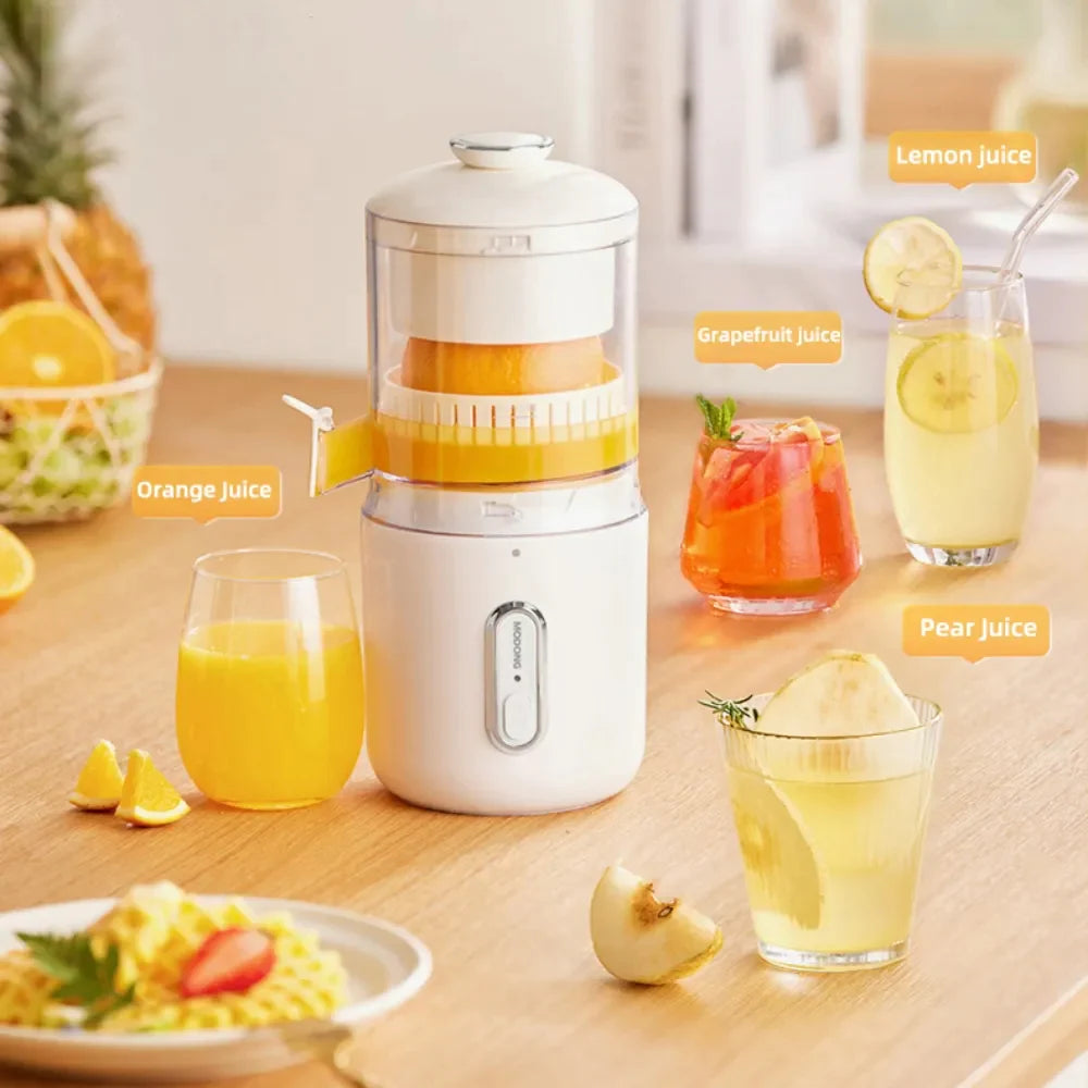 Portable USB Wireless Juicer - Multifunctional Mini Blender for Oranges, Lemons, and Fruits (150ML)