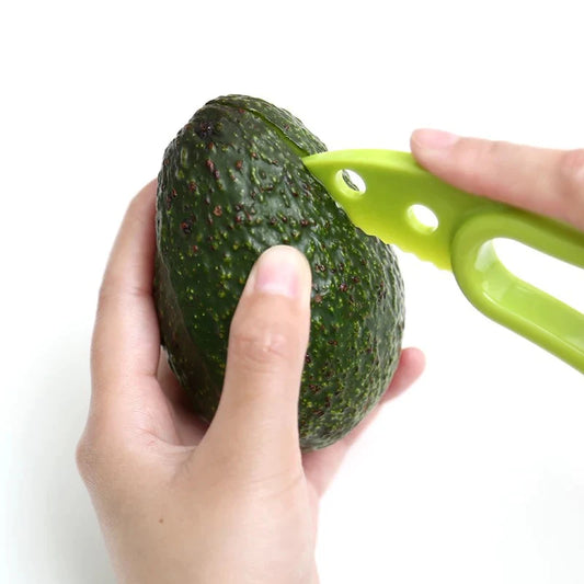 Avocado Slicer and Pulp Separator 3-in-1 