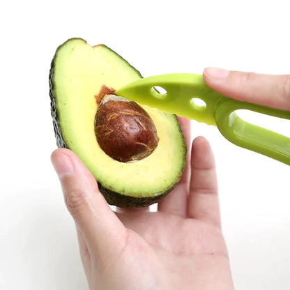 Avocado Slicer and Pulp Separator 3-in-1 